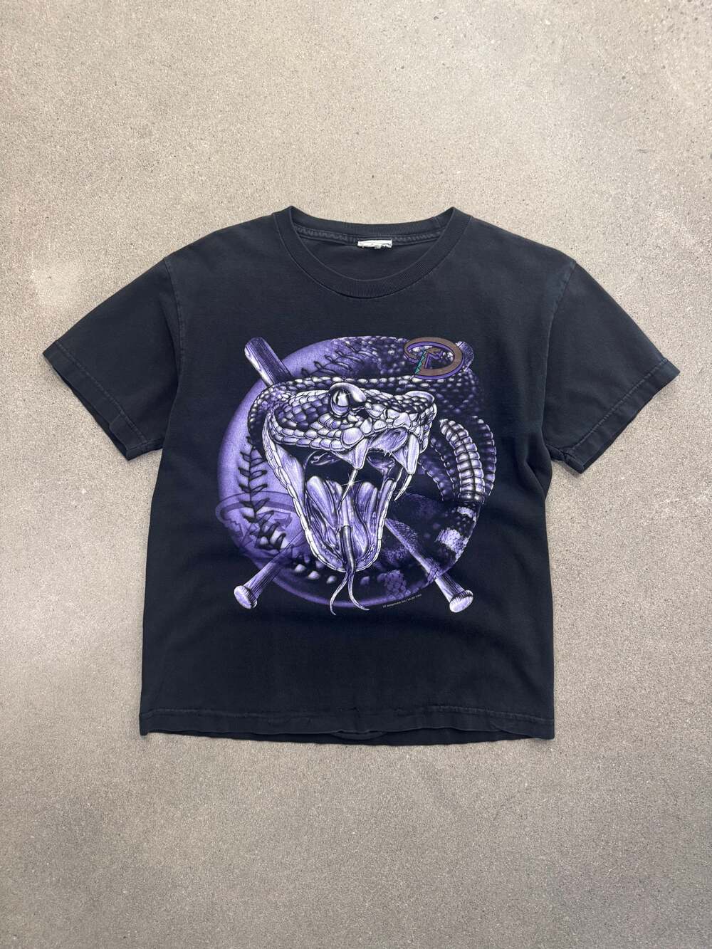 Vintage 2005 Arizona Diamondbacks MLB Rattlesnake T-Shirt - S